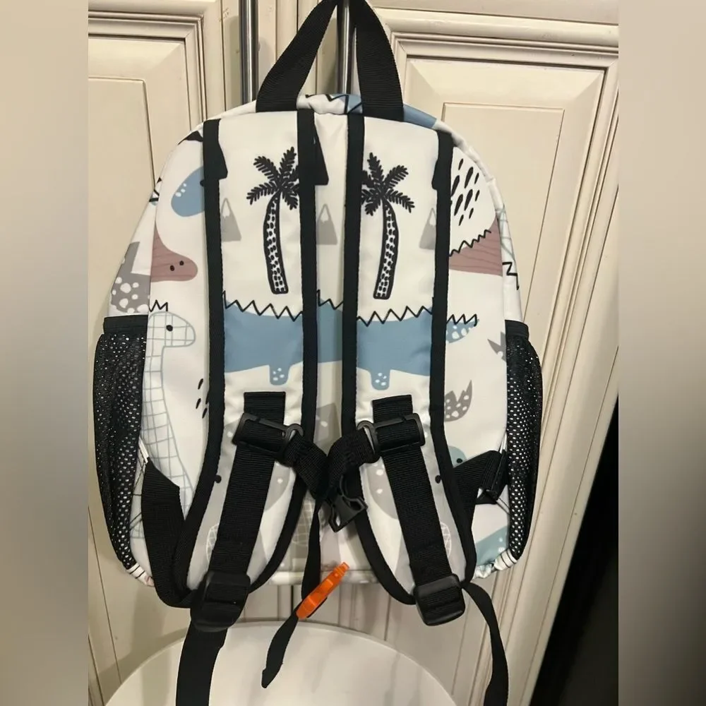 Dinosaur Print Kids Backpack Shoulder Bag Rucksack School Kindergarten bag